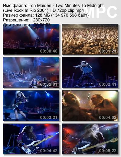 Iron Maiden - Two Minutes To Midnight (Live Rock In Rio 2001)