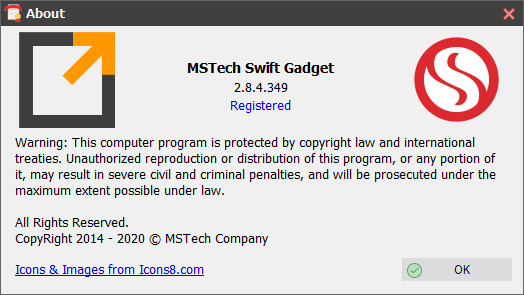 MSTech Swift Gadget 2.8.4.349