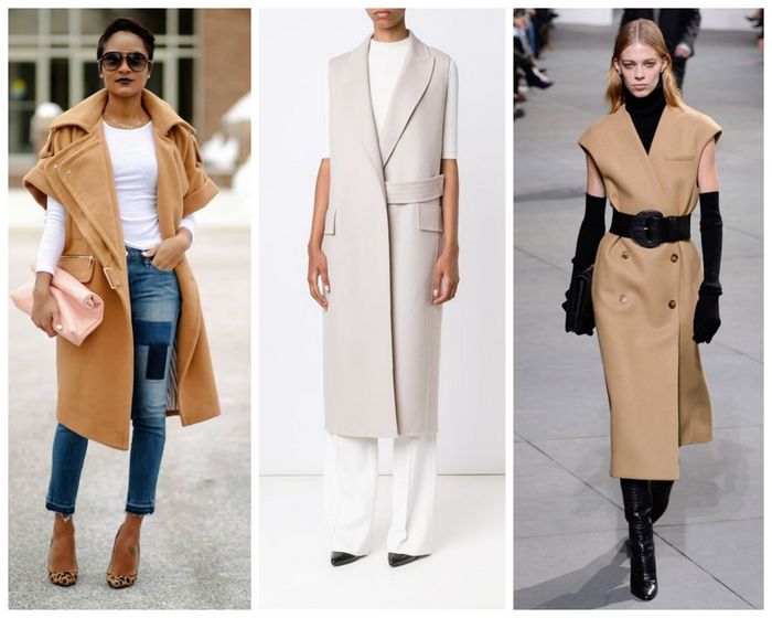 Как не нужно носить пальто без рукавов — правила моды 2019 года
