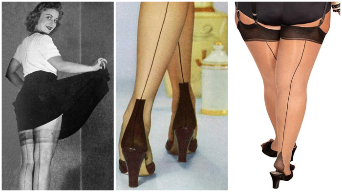 Зачем советские женщины рисовали на ноге шов