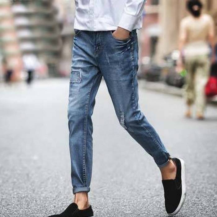 Как подобрать мужские мокасины под джинсы