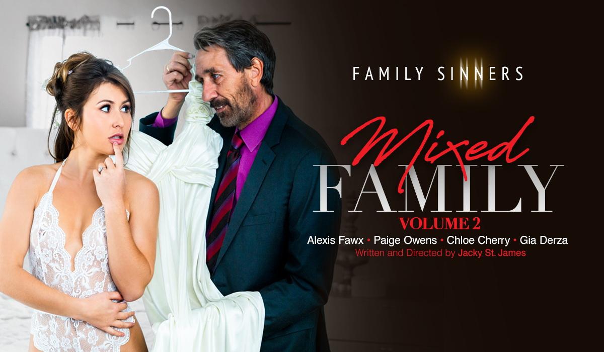 Mixed Family Vol. 2 /   2 (Jacky St.James, Family Sinners) [2020 ., All sex, Jeans, Cum On Tits, Stepmom, Washing, High Heels, Ass Licking, Blowjob, Hair Pulling, Pussy Fingering, Pussy Licking, Bedroom, Shower, Stepson, Reverse Cowgir