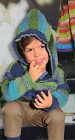 Вязание пуловера для мальчика спицами