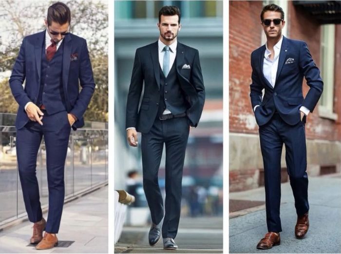 Как должны сочетаться цвета мужских туфель и брюк