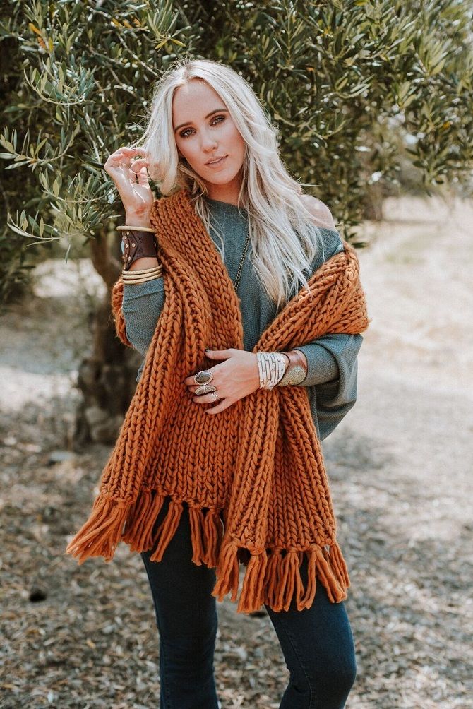 Как модно носить шарф в 2019 году