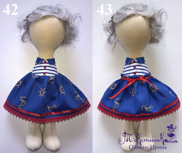 Как сшить юбку для куклы