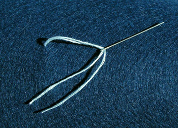 Как сделать узелок на нитке