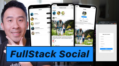 Fullstack Social iOS NodeJS REST 2019