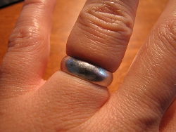 Как снять обручальное кольцо с отекшего пальца