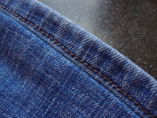 Как подшить узкие мужские брюки