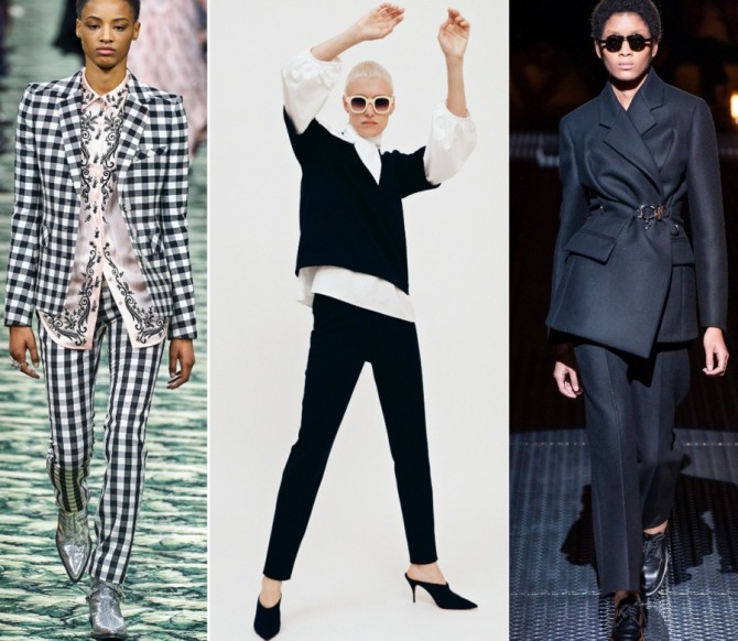 Какие женские костюмы на пике моды в 2020 году