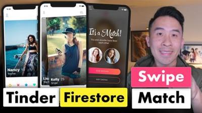 Tinder Firestore Swipe and Match with Brian Voong