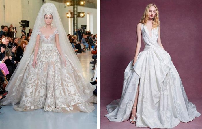 Тренды свадебных платьев 2020