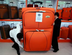 Размер чемодана для багажа в самолете (габариты)