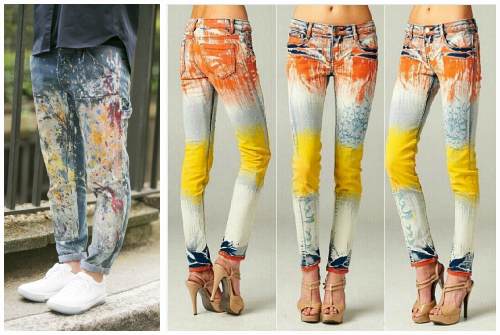 Как покрасить джинсы в домашних условиях