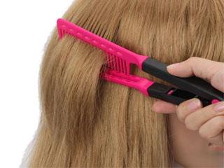 Как пользоваться расчёской для выпрямления волос