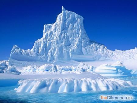 Разница между антарктидой и антарктикой