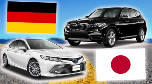 Разница между немецкими и японскими автомобилями