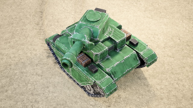 Creating Mini Tanks for a Mobile Game with Blender 2.8