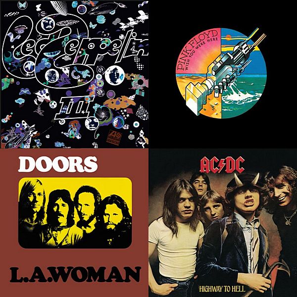 70's Rock: The Doors, Led Zeppelin, Pink Floyd (Mp3)