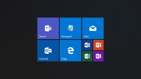 Microsoft показала обновленное меню Запуск Windows 10