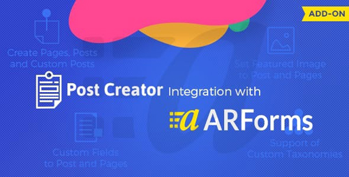 CodeCanyon - Post Creator for ARForms v1.4 - 21444606