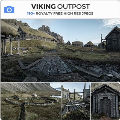 PhotoBash   Viking Outpost
