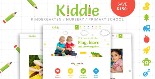 ThemeForest - Kiddie v4.1.8 - Kindergarten WordPress Theme - 14552819