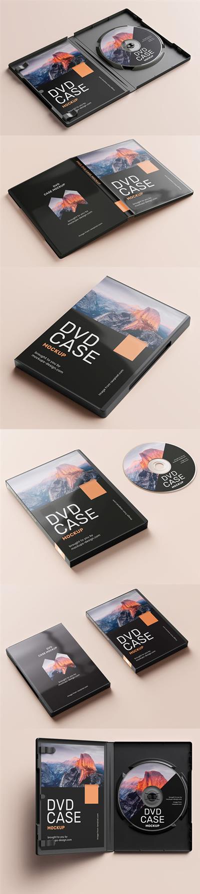 DVD Case PSD Mockups