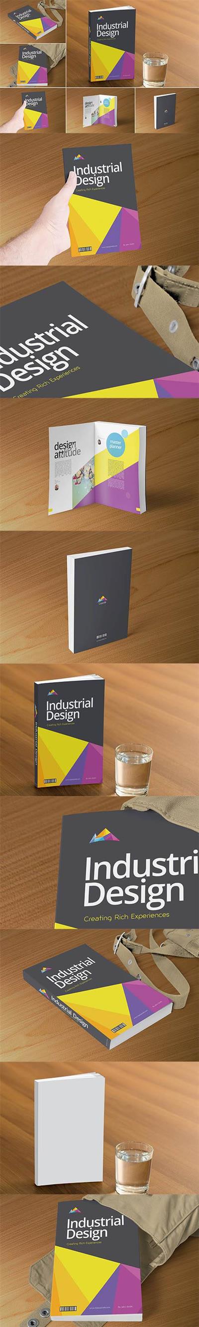 Professional Book Cover Mockups