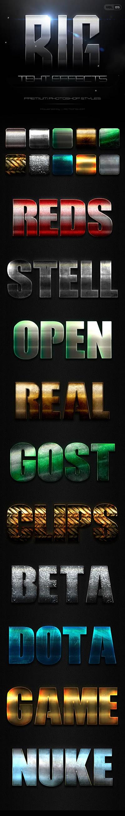 10 Bold Text Effects Vol.5 21140805