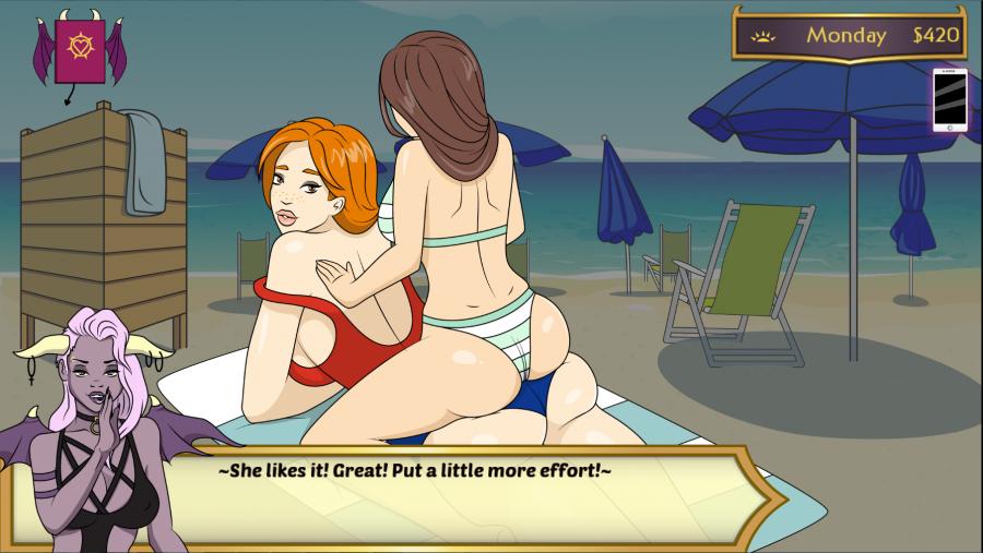Two succubi - High school of Succubus v1.63 Win/Mac - New adult game