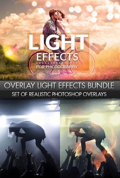 CM Light Effects Overlays & Templates Bundle