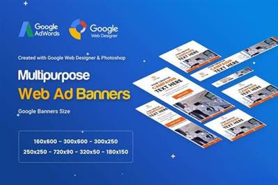 Multi Purpose, Business Banner Ad - GWD & PSD 2
