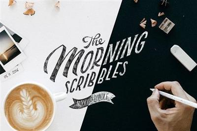 CreativeMarket - Morning Scribble - Stationary Mockup