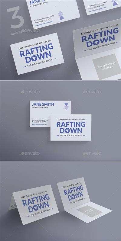 Graphicriver - Rafting Business Card 20625079