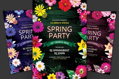 Spring Party Flyer 2