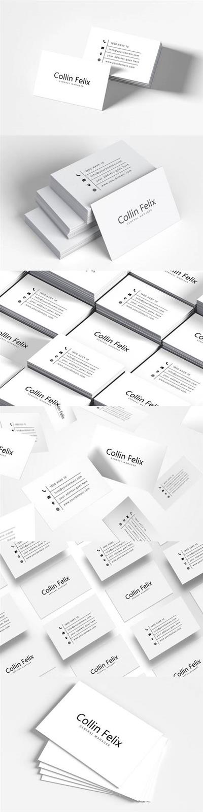 Simple Individual Business Card Template