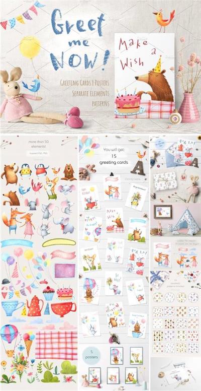CreativeMarket - Greeting collection