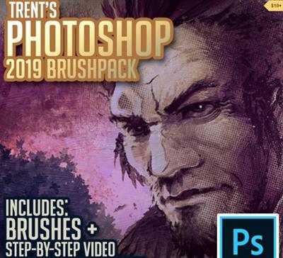 Gumroad   Trent Photoshop Brushpack 2019