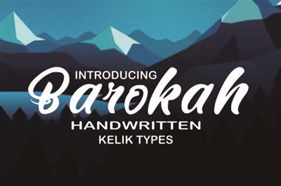 Barokah Handwritten Font