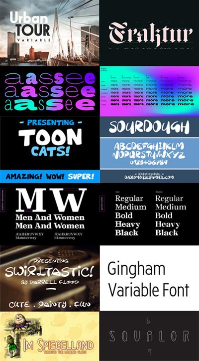 Best 11 Fonts Collection