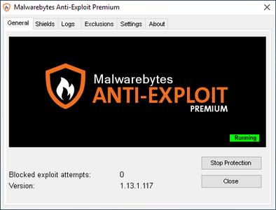 Malwarebytes Anti-Exploit Premium 1.13.1.164  Beta 180d1203258ebc975e6aa1bcde49cd36