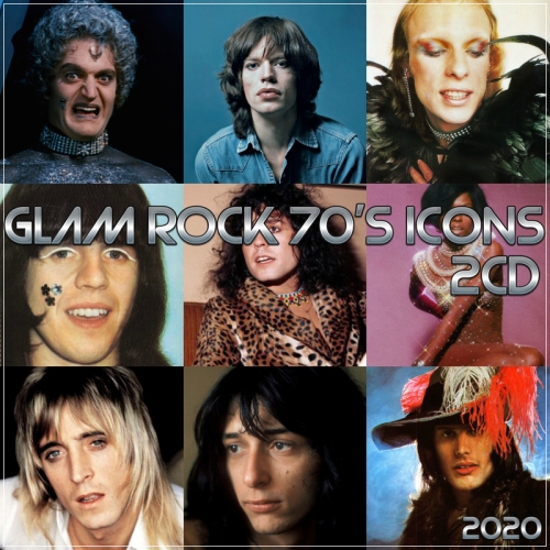 Glam Rock 70s icons (2CD) (2020)