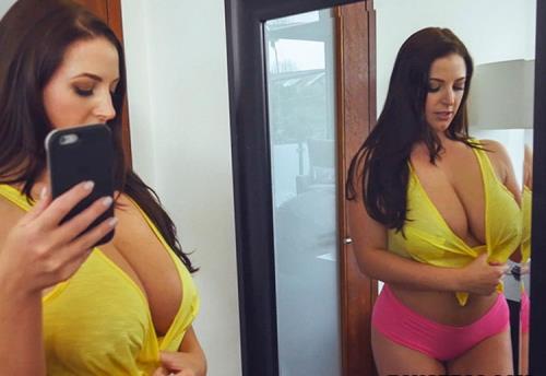 Angela White - Stepsister Takes Selfies of Her huge Tits (FullHD)
