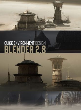 Quick environment design in Blender 2.8