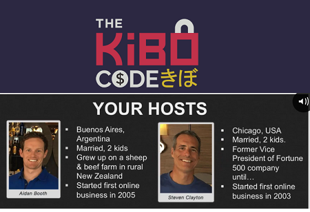 Steven Clayton & Aidan Booth - The Kibo Code