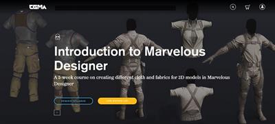 CGMA   Intro to Marvelous Designer