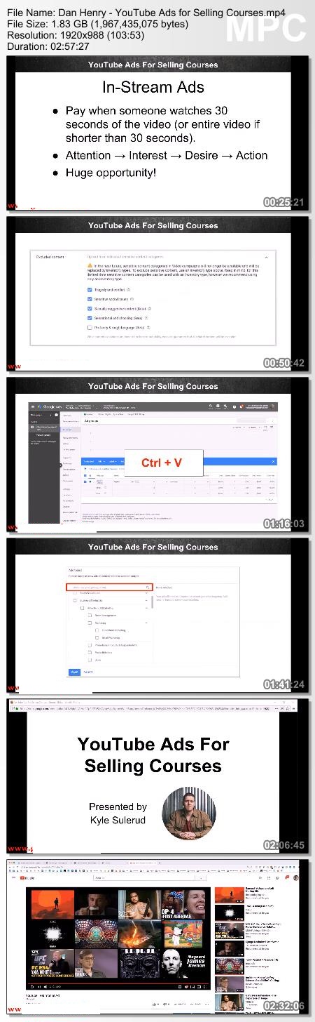 YouTube Ads For Selling Courses by Dan Henry