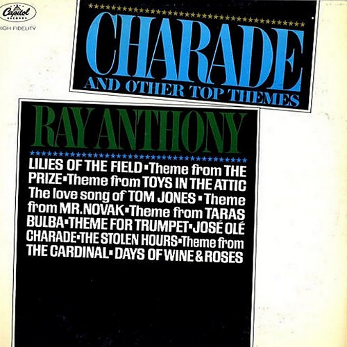 Ray Anthony - Charade And Other Top Themes (1964) (Lossless)